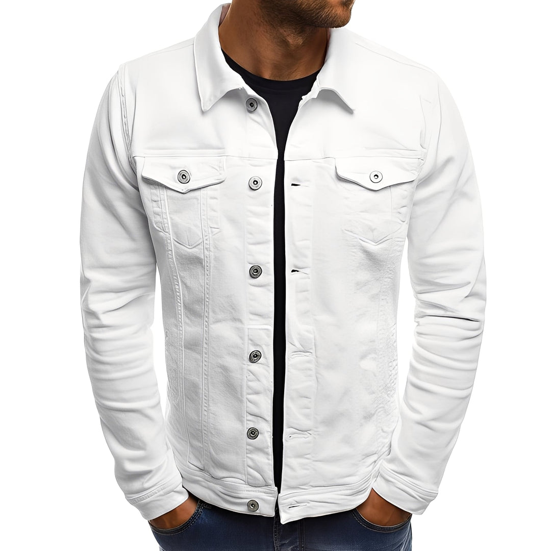 R&B | Stylische Denimjacke mit Taschen für Männer