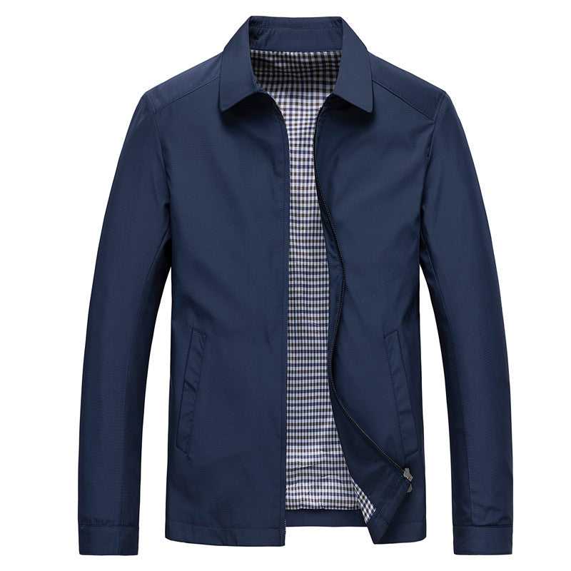 R&B | Casual, Lockere, Winddichte Jacke für Männer