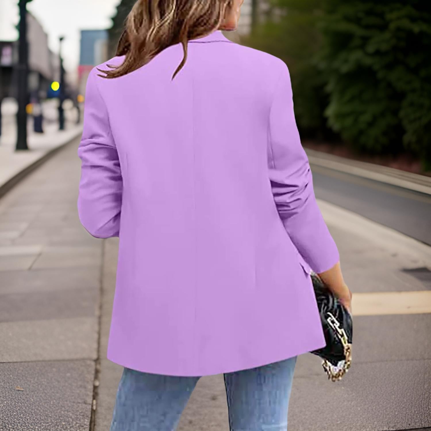 R&B | Slim Fit Lange Damen Blazer
