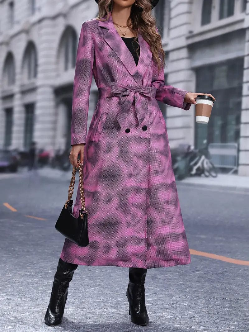 R&B | Langer Mantel Chic Zeitloser Stil Ideal für den Winter