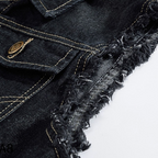 R&B Stylische Denim Weste für Herren