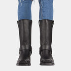 Langlebige Cowboystiefel Im Vintage-Look