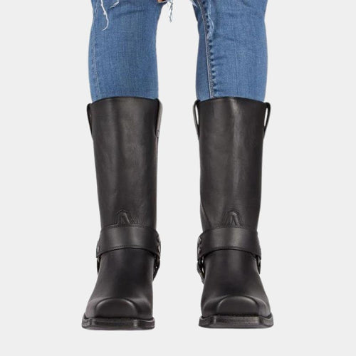 Langlebige Cowboystiefel Im Vintage-Look