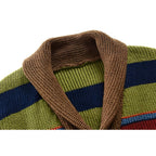 R&B | Farbblockdesign Rollkragenpullover