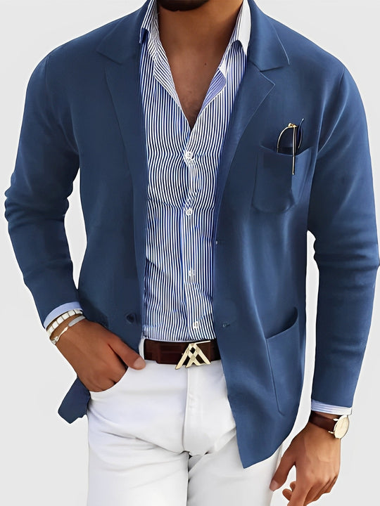 R&B | Lässiger Cardigan mit Taschen für Männer