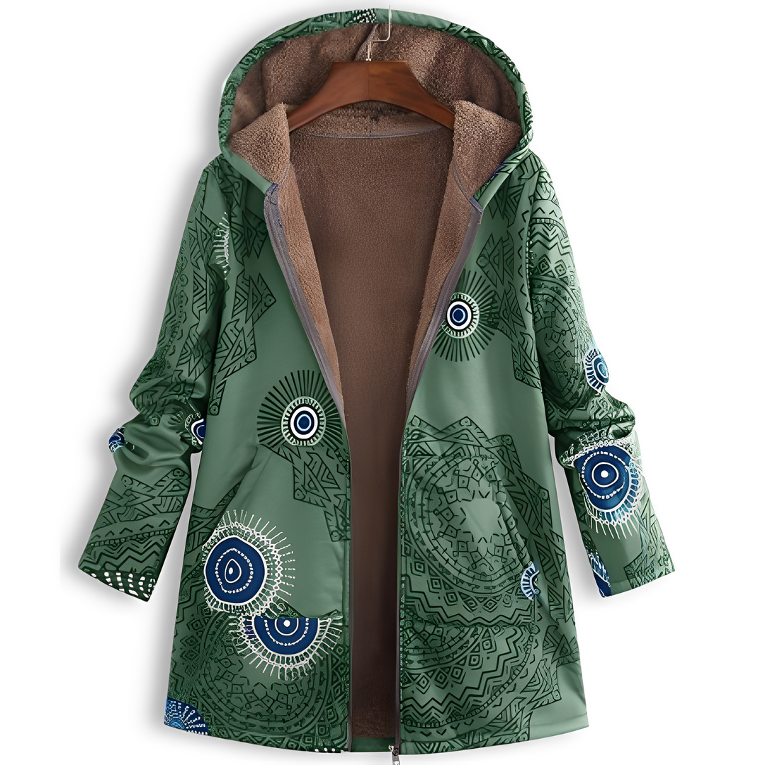 R&B | Vintage-Jacke mit Muster für Damen