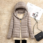 R&B | Bequeme, schmal geschnittene Damen-Daunenjacke