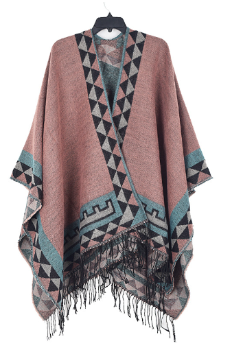 R&B | Gestrickter Poncho - Stilvoll & Warm
