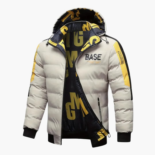 R&B | Wendbare Winterjacke mit Kapuze für Männer