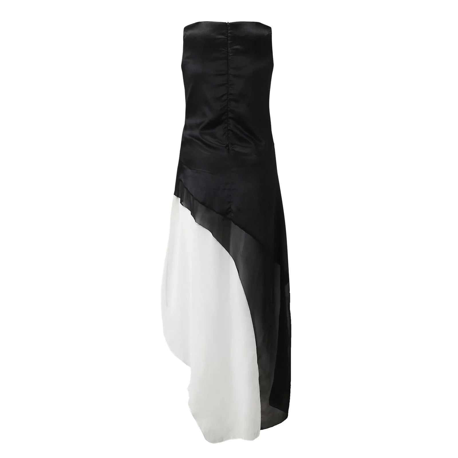 Elegante mehrlagige Ombre-Kleid