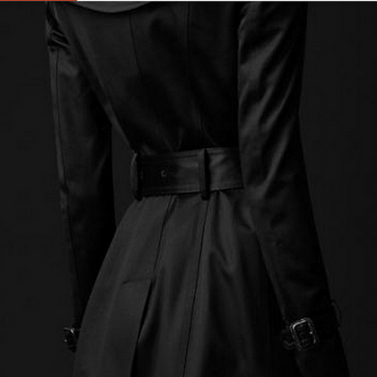 R&B | Schlanker Trenchcoat mit Doppelter Knopfreihe