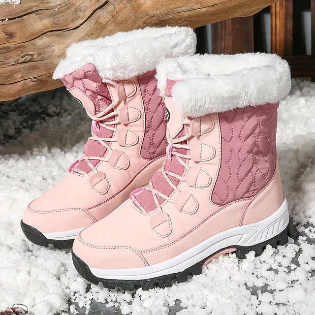 R&B | Winter-Schnürstiefel Stylisch