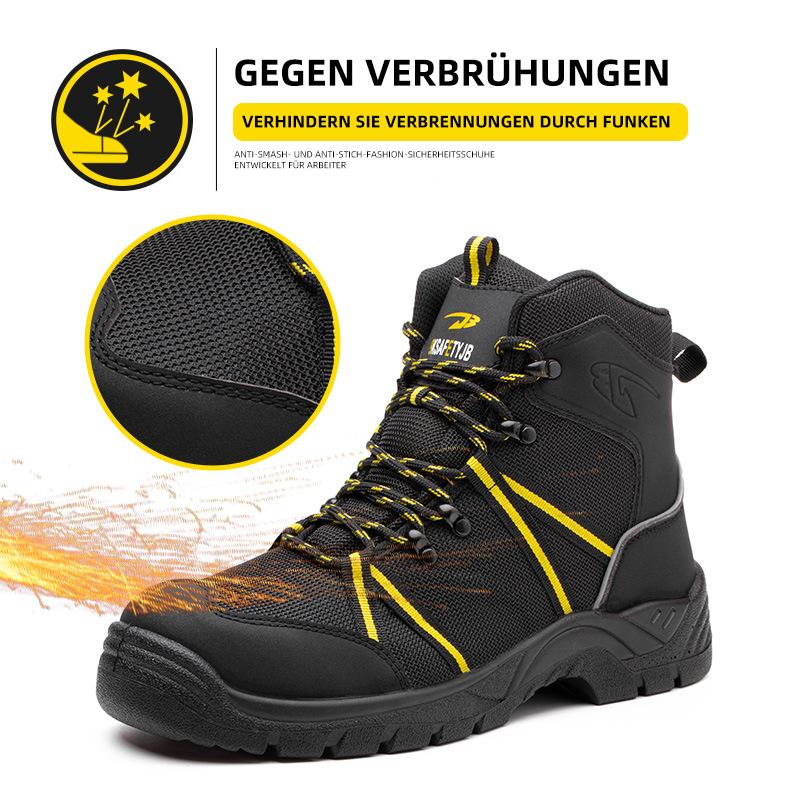 ESD-antistatische High-Top-Sicherheitsschuhe R&B