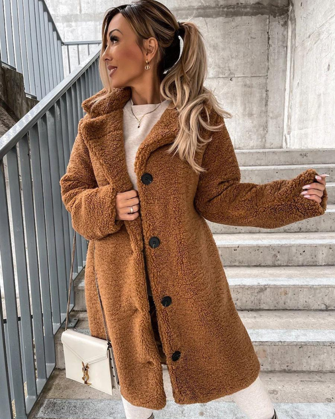 R&B | Supreme Soft Teddy Coat