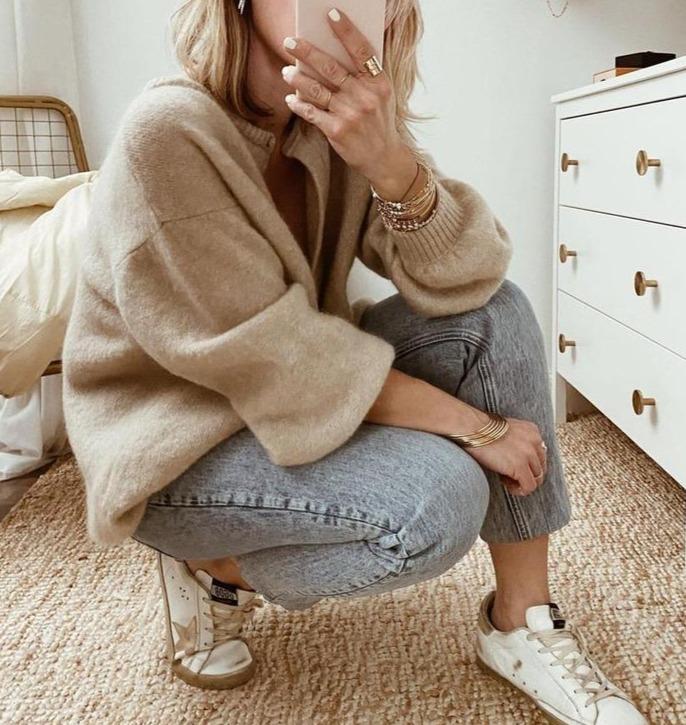 R&B | Übergroßer Strickpullover