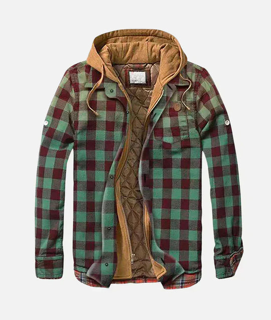 R&B | Karierte Patchworkjacke
