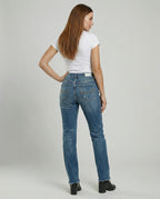 Lockere Damen Jeans Streetwear | R&B