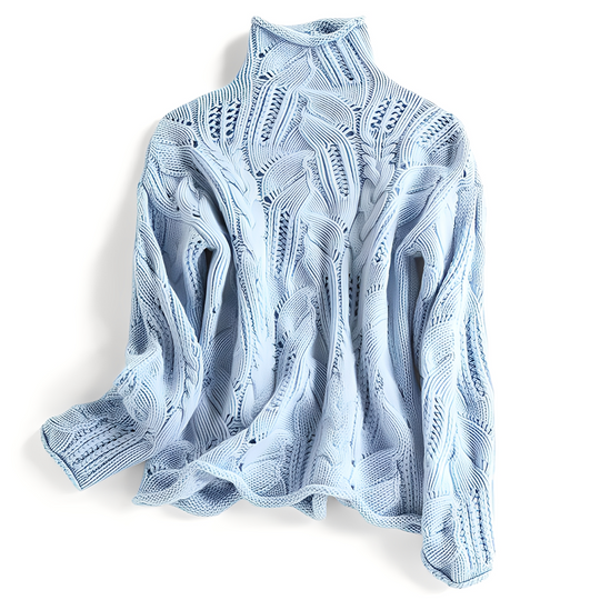 R&B | Damenkaschmirpullover mit Besonderen Details