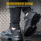 Schlagfeste, Atmungsaktive und AbriR&Bfeste Arbeitssicherheitsschuhe R&B