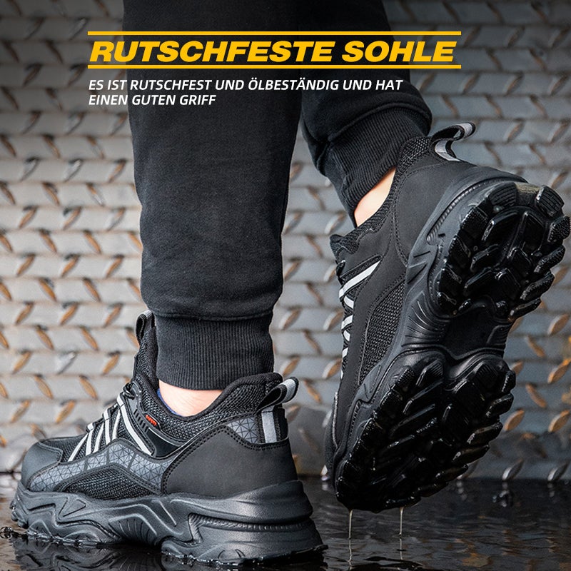Schlagfeste, Atmungsaktive und AbriR&Bfeste Arbeitssicherheitsschuhe R&B