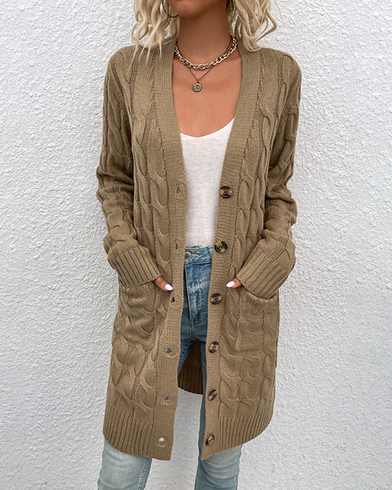 R&B | Stylischer Langarm-Herbst-Cardigan für Damen