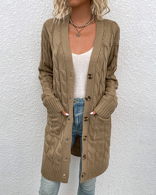 R&B | Stylischer Langarm-Herbst-Cardigan für Damen