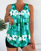 R&B | Gedrucktes Zweiteiliges Tankini