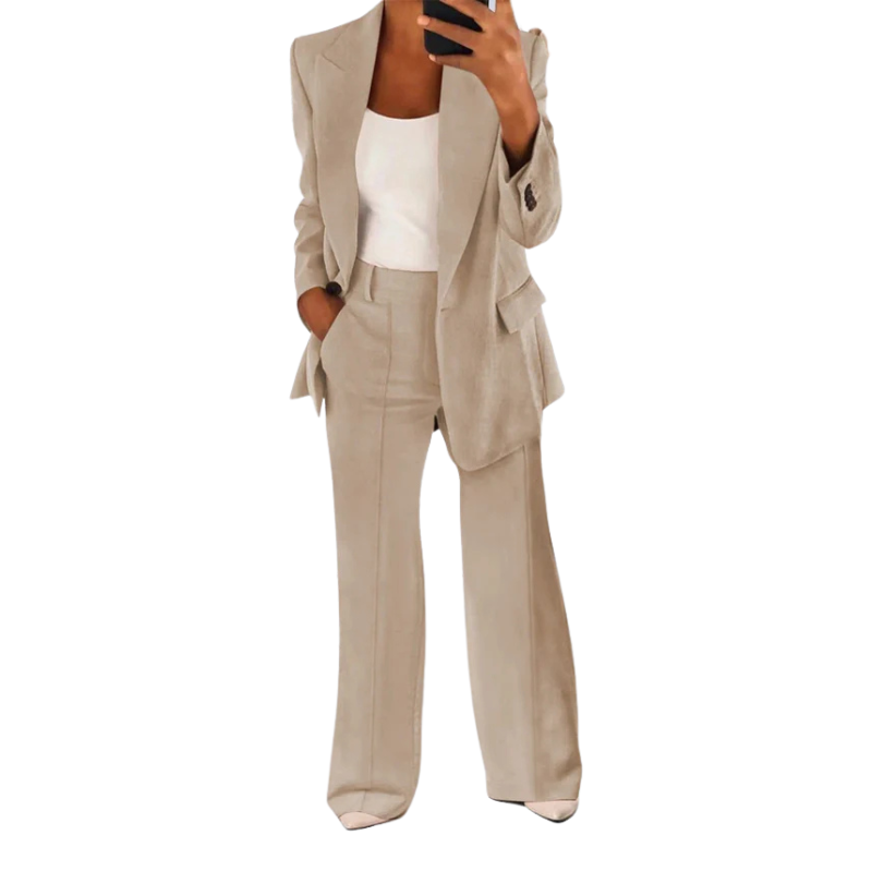 R&B | Elegante Damenjacke Mit Doppelknöpfen