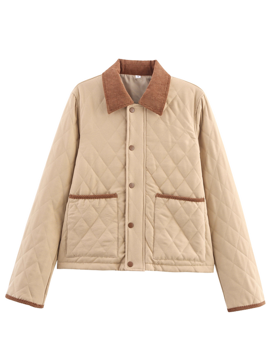 R&B | Damen Steppjacke mit klassischem Kragen Aleid