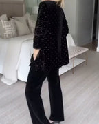 R&B | Diamant Samt Blazer