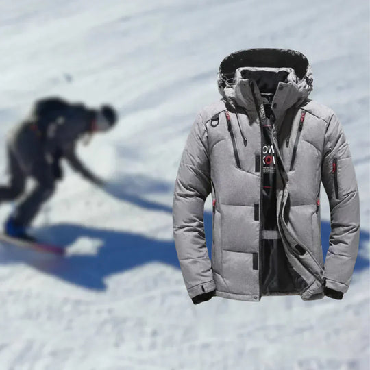R&B | Hochwertige Winterjacke mit Abnehmbarem Hut