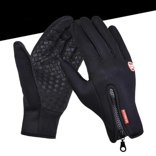 R&B - Winddichte Touchscreens Thermohandschuhe, (2er-Pack)