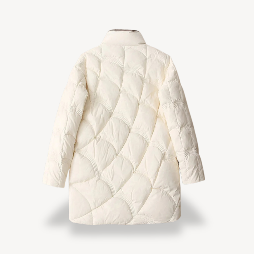 R&B | Gestepptes Daunen-Pufferjacke Damen