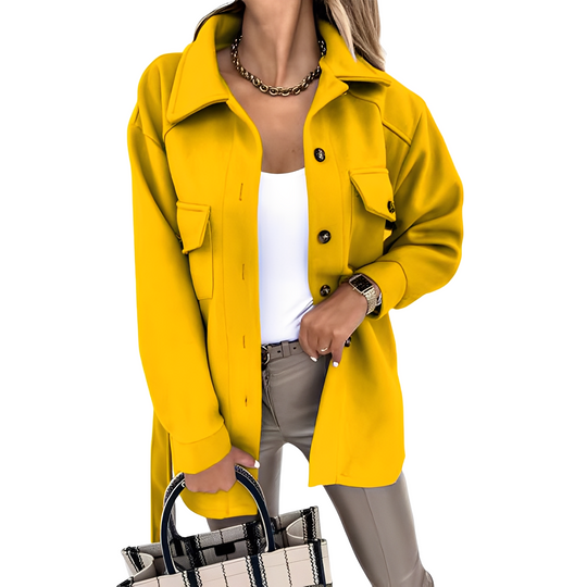 R&B | Elegante Reversjacke mit Knöpfen für Damen