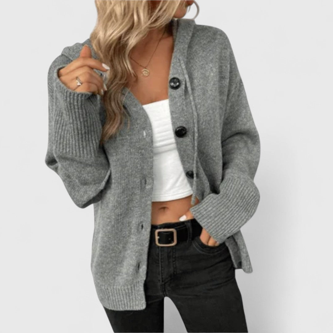 R&B | Klassischer Cardigan mit Knöpfen