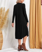 R&B | Lockeres Kleid mit Taschen