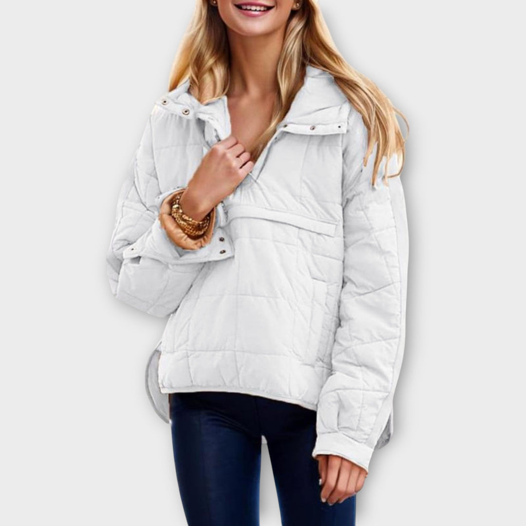 R&B | Gestepptes Jacket mit Kapuze