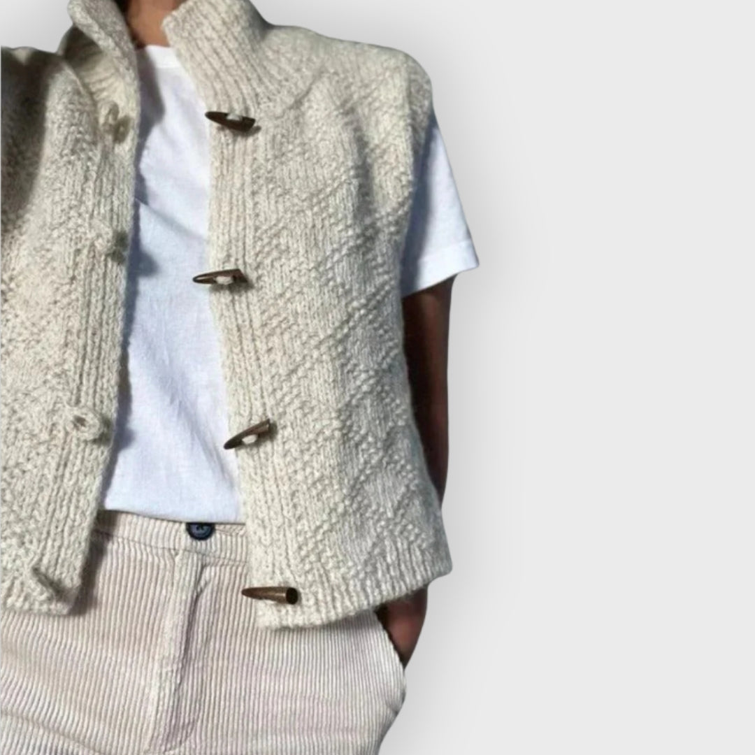 R&B | Sophisticated Ärmelloses Strickwesten