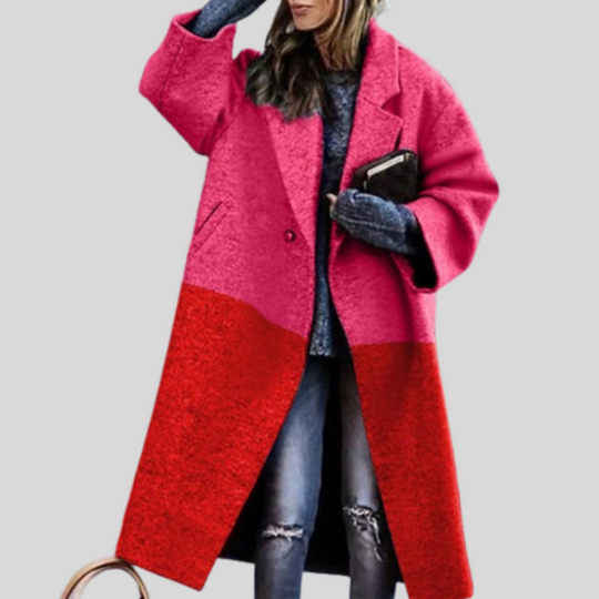 R&B | Langer Wintermantel – Karlina Warmes Layering-Stück