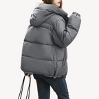 R&B | Damen Hoodie Pufferjacke