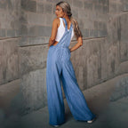 R&B | Armelloser Trendiger Denim-Overall für Damen