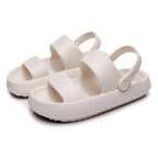 R&B | Orthopädische Sandalen Comfort Plus Pantoletten mit Doppelriemen Gepolsterte, Lässige Slip-On-Sandalen