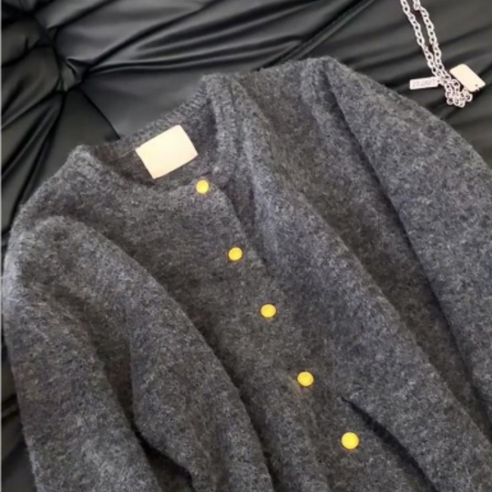 R&B | Cardigan Warm für Frauen Lockerer Schnitt