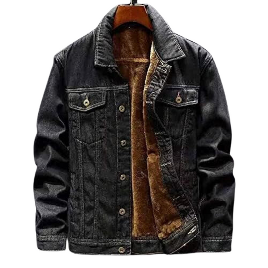 R&B | Winter Männer Denim Jacke