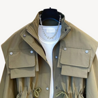 R&B | Lässige Utility-Jacke mit Taschen für Frauen