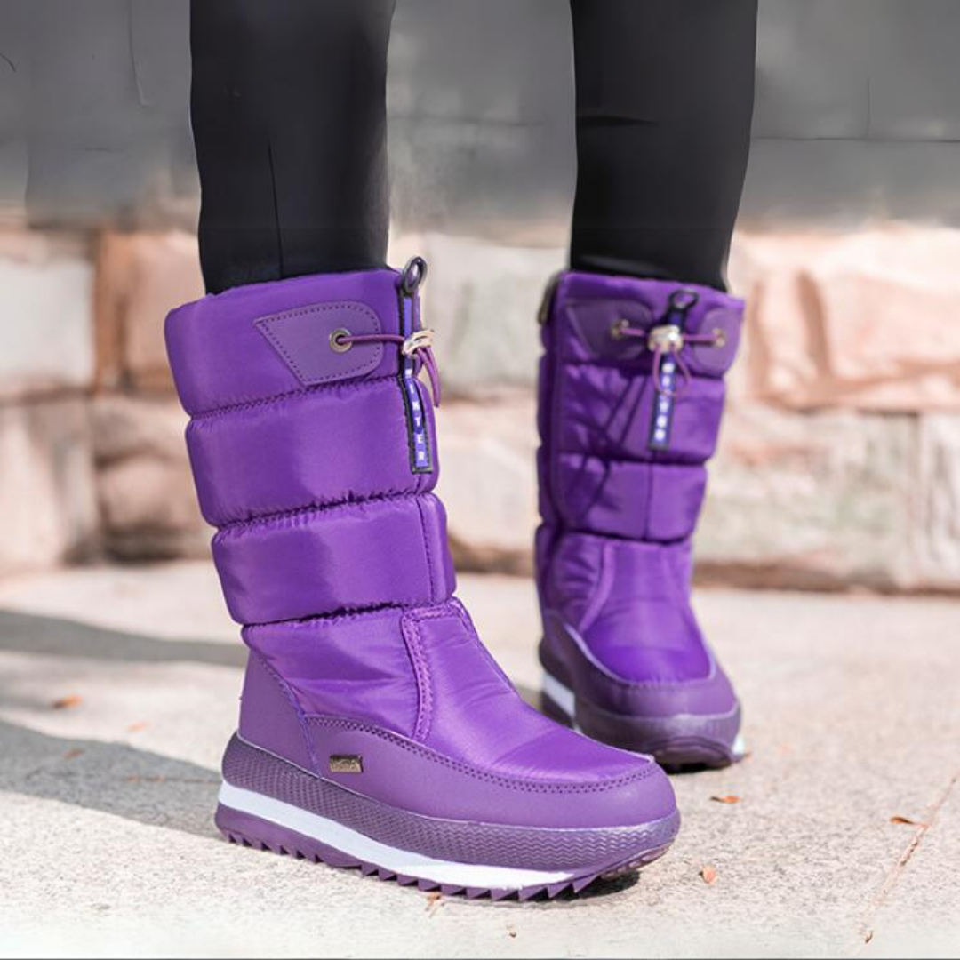 Jela wasserdichte, rutschfeste Stiefel mit seitlichem Reißverschluss R&B