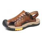 Robuste Ledersandalen für Männer R&B