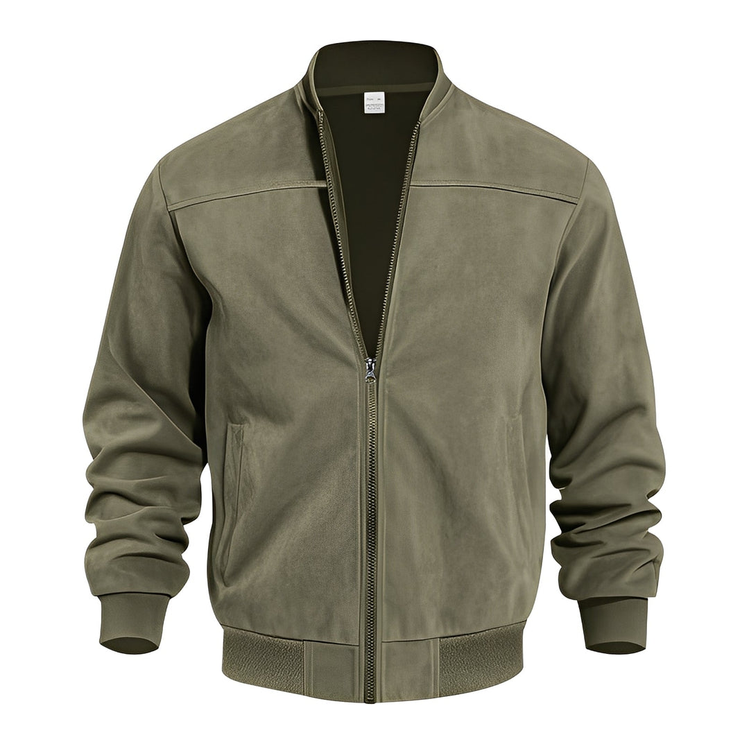 R&B | Klassische, stilvolle Wildlederjacke für Männer