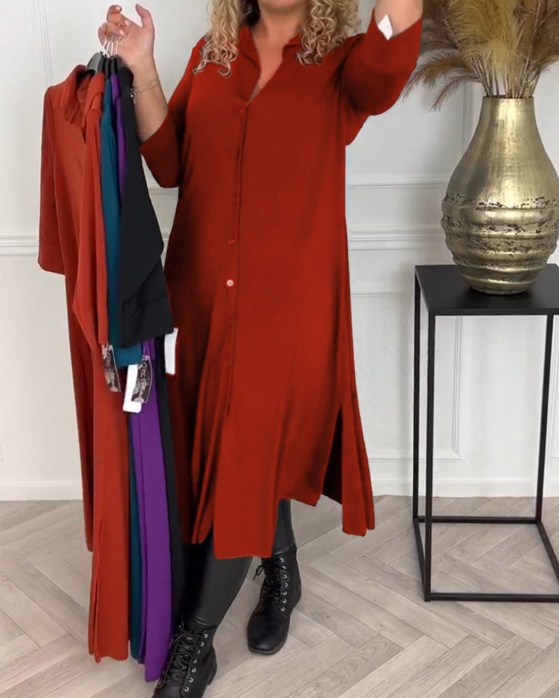 R&B | Hemdkleid mit Knöpfen