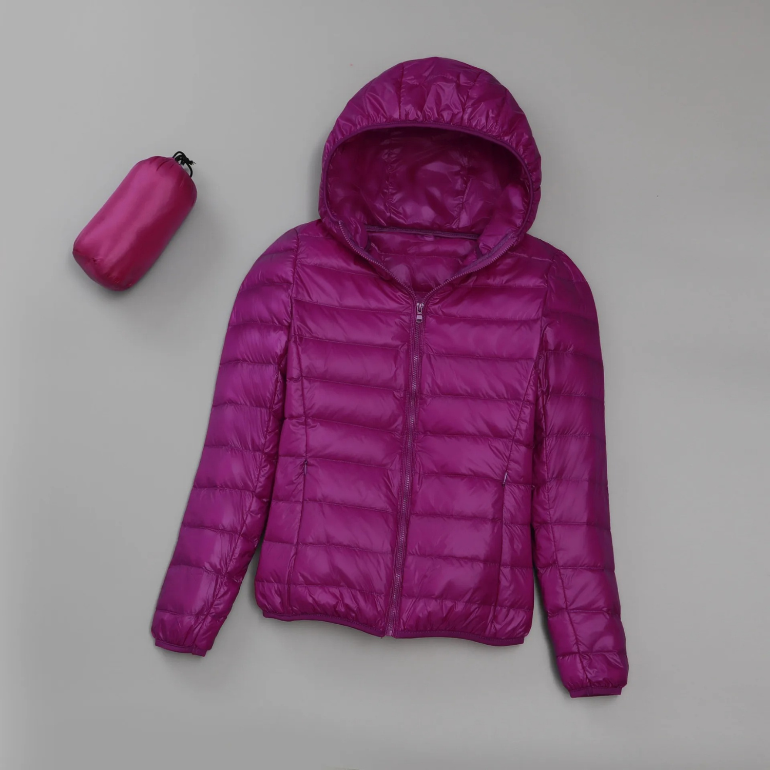 Heidi-Mode | Leichte gesteppte Jacke mit Kapuze